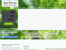 Tablet Screenshot of doctours.com.au